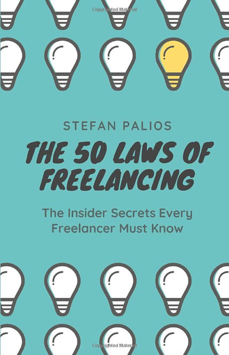 book cover for The 50 Laws of Freelancing